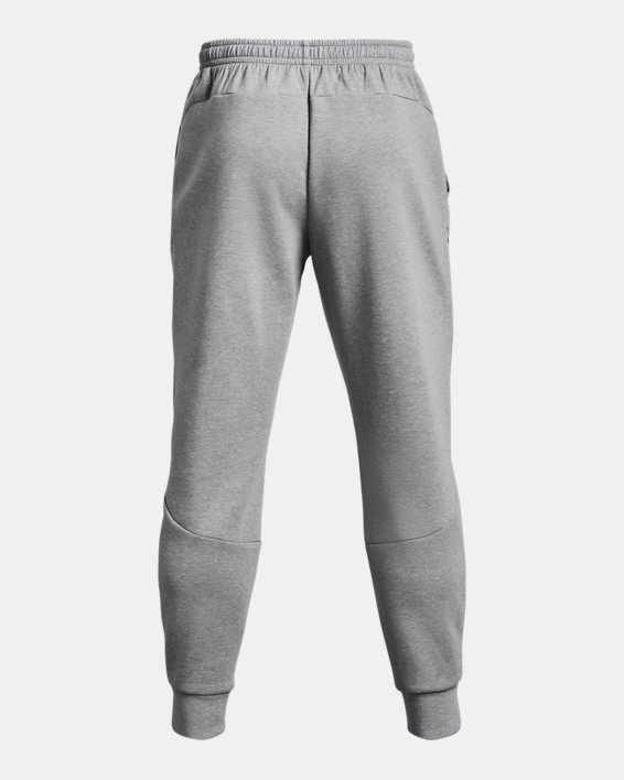 Men's UA Unstoppable Fleece Joggers in Gray image number 7